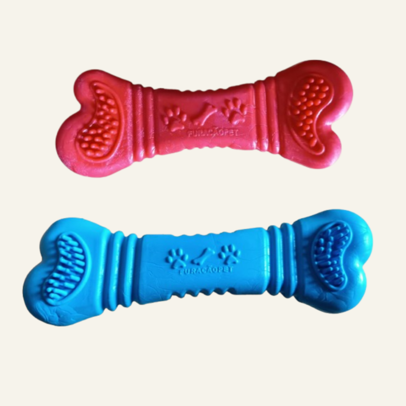 Osso para Cães Bone Borracha Furacão Pet M e G