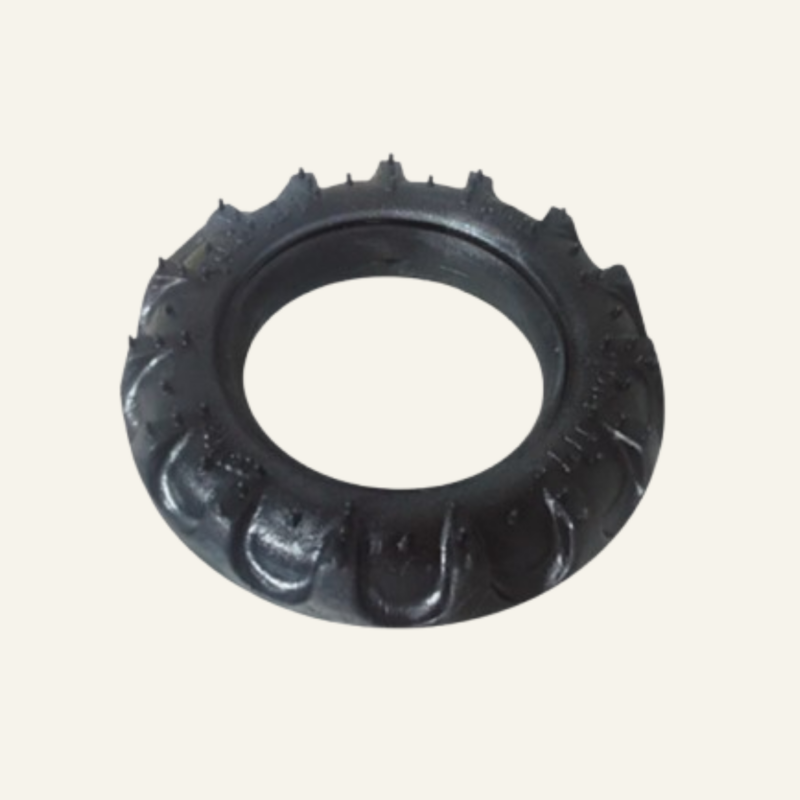 Brinquedo Mordedor P/ Cães Reforçado - Pneu Off Road  14cm Black