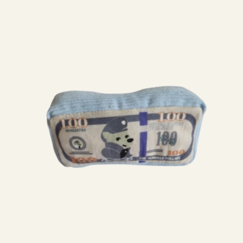 Brinquedo Para Cães de Pelúcia Mordedor Dog Dolar 16x7x5cm