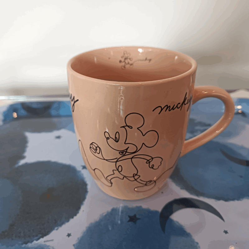 Caneca Ceramica Mickey Nude 330ML