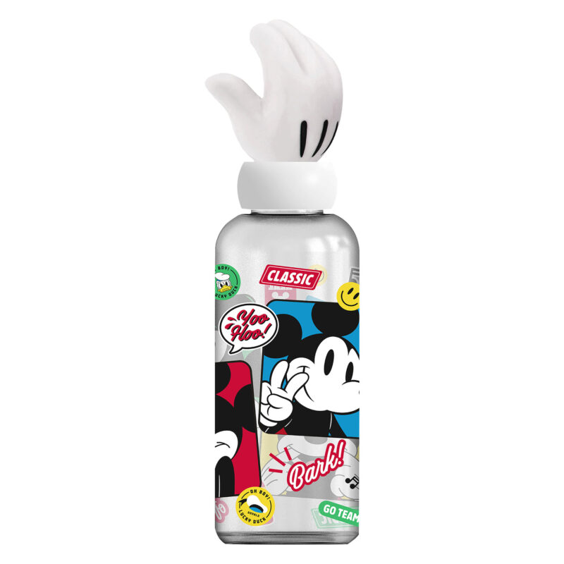 Garrafa de Água 3D Disney Mickey Mouse 560ml – Produto Oficial