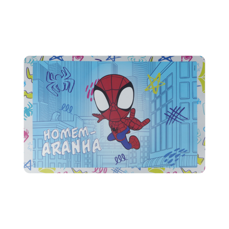 Lugar Americano Disney Homem Aranha 43x28cm - Produto Licenciado